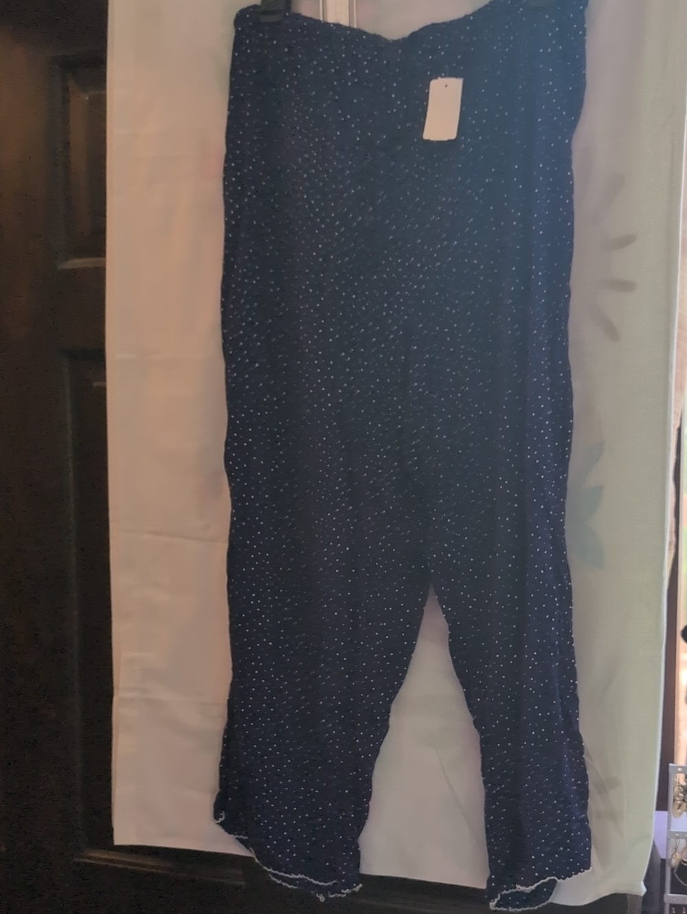 croft & barrow Navy Polka Dot Lounge Pants